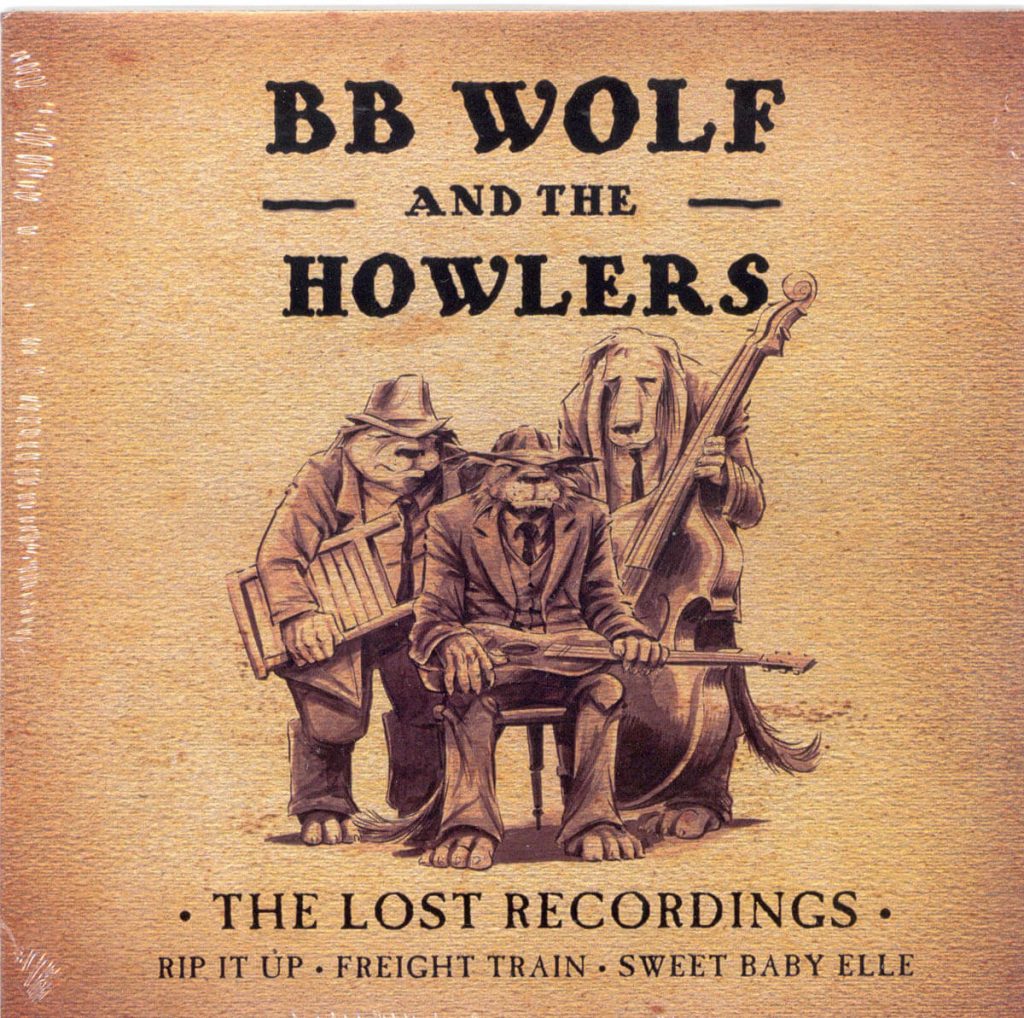 BB Wolf and the Three LPs Soundtrack Rich Koslowski